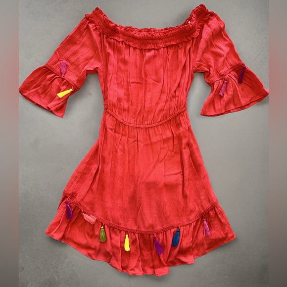 Spanish Style Flowing Dress - Picture 1 of 2